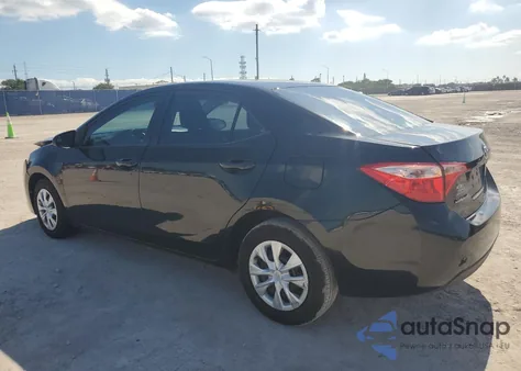 2018 Toyota Corolla L из США, поврежденный, VIN 2T1BURHE8JC984474